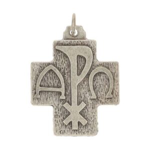 Kruisje 26 X 23 Mm Pax Metaal Verzilverd