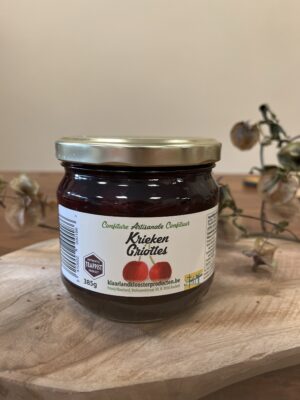Confituur groot (385 g) Krieken