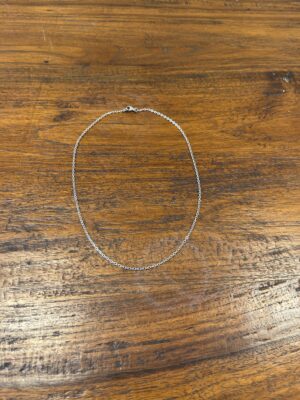 Losse ketting zilverkleurig